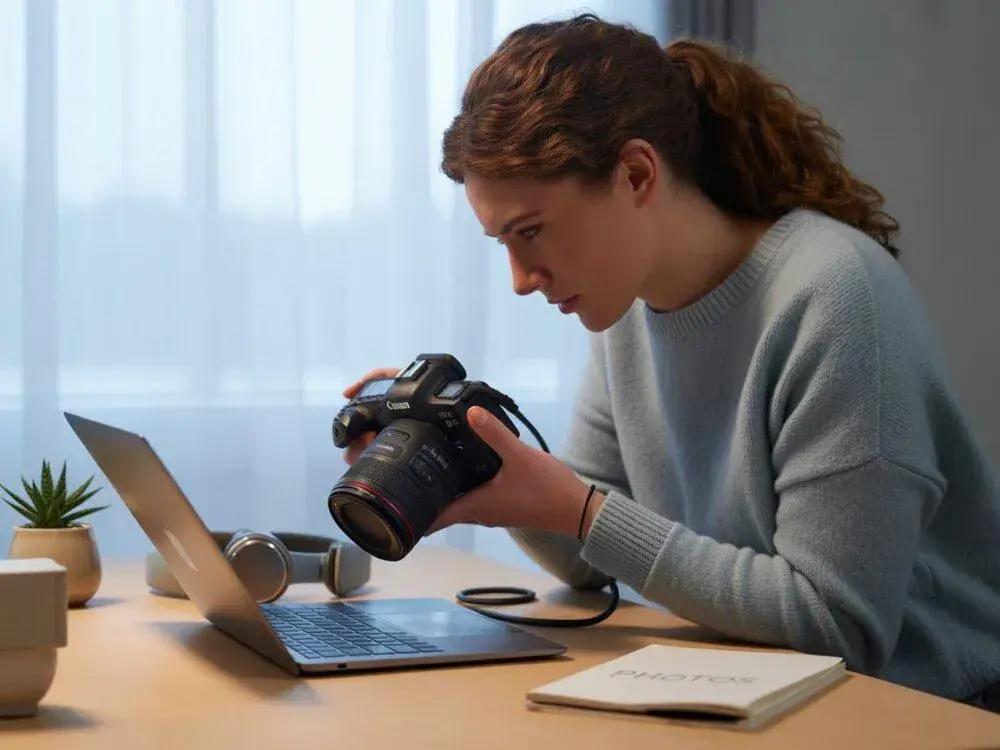 Zgrywanie zdjęć z aparatu na laptopa: Uniknij utraty wspomnień!
