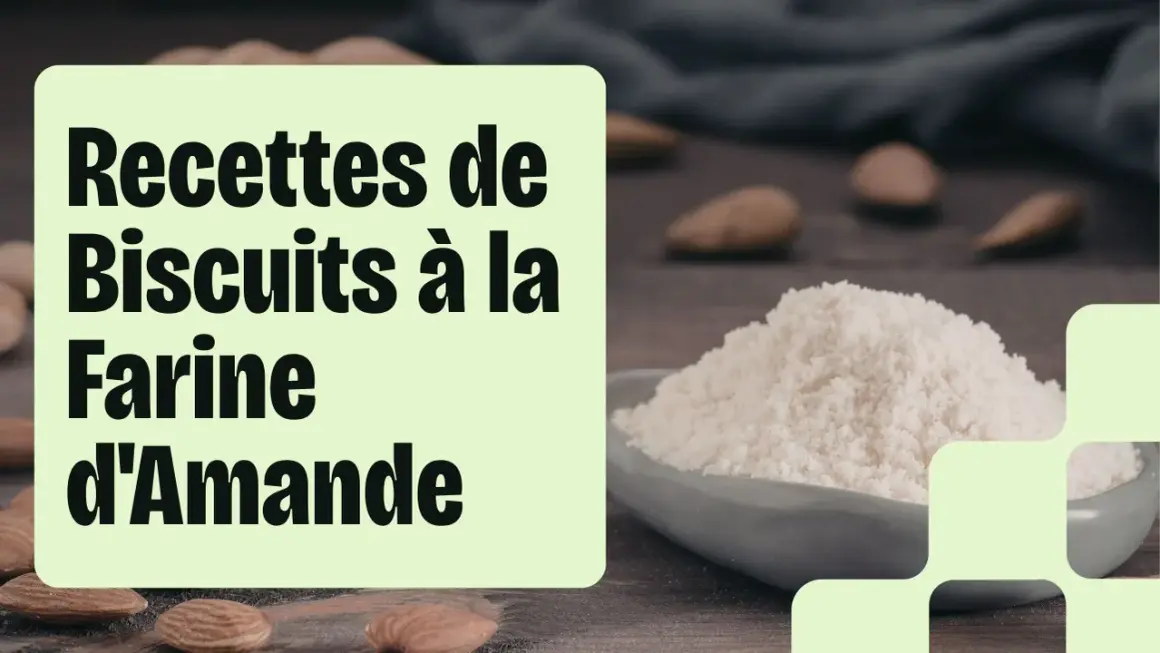 Recettes de biscuits à la farine d'amande. Apprenez comment faire de la farine d'amande maison pour des biscuits délicieux.