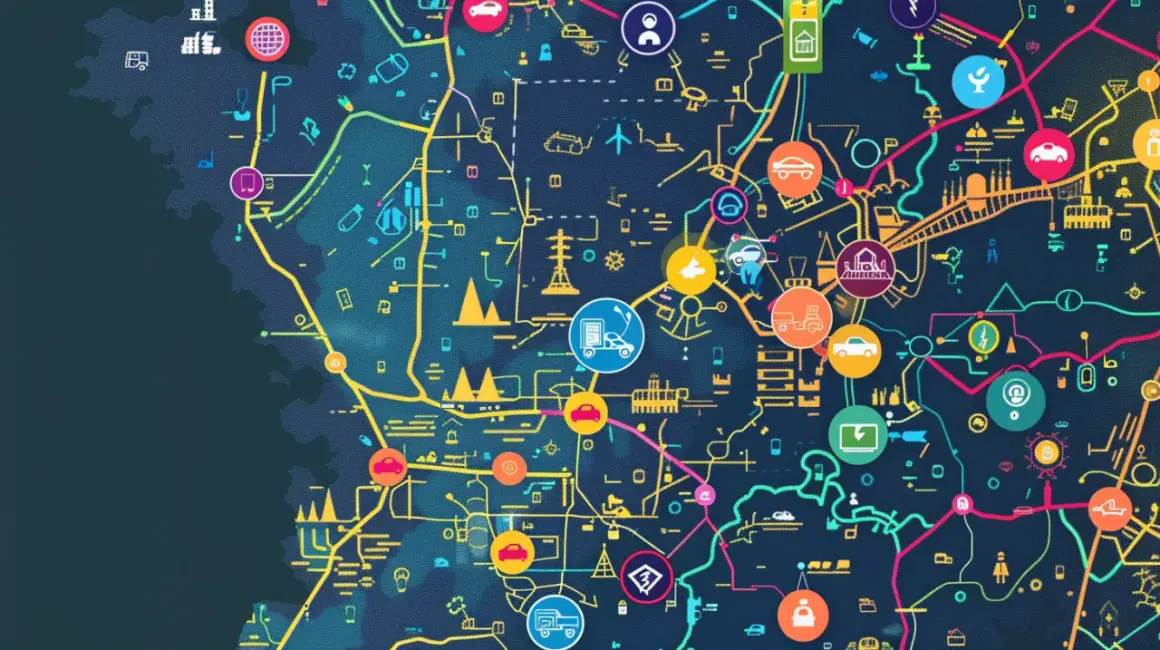 Mapa energetyczna Polski – Infrastruktura i stacje ładowania aut