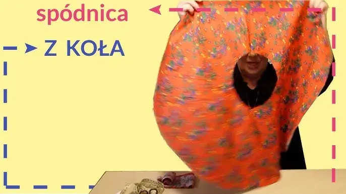 Jak uszyć spódnicę z koła z zakładkami bez zbędnych trudności