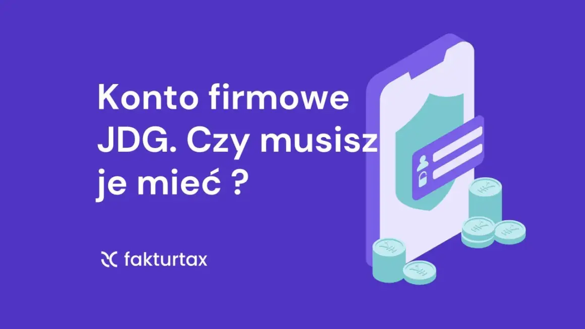 Konto firmowe JDG. Czy musisz je mieć? Grafika przedstawia telefon z ikoną bezpieczeństwa i monetami.