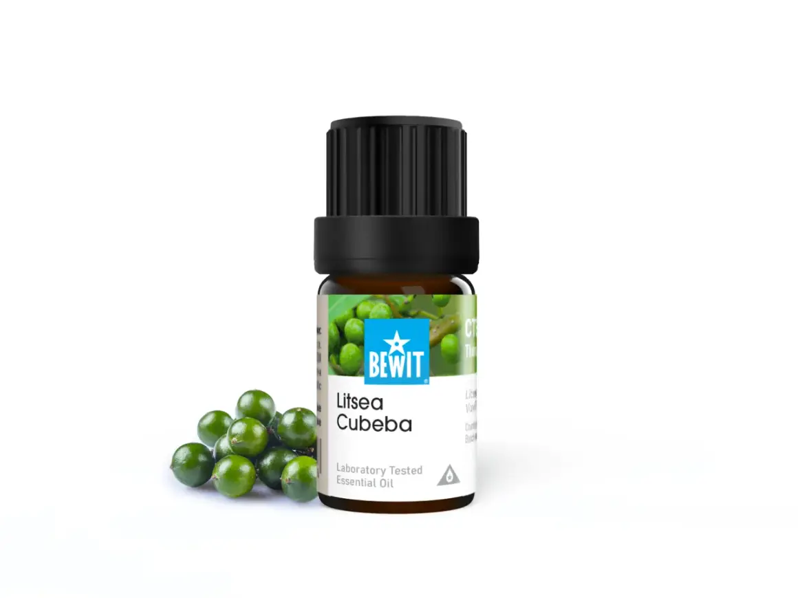 BEWIT Litsea Cubeba ätherisches Öl. Die Wirkung von Litsea Cubeba ist erfrischend und stimmungsaufhellend.
