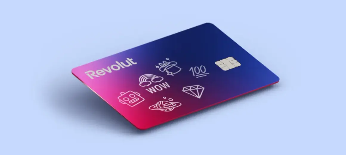Wirtualna karta Revolut z zabawnymi ikonkami. Dowiedz się, jak płacić wirtualną kartą Revolut, by cieszyć się zakupami.