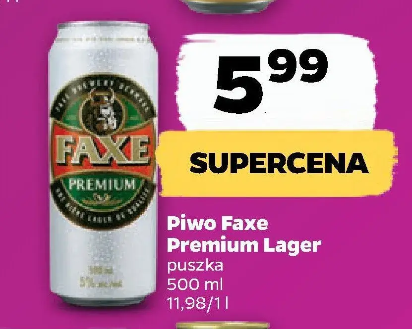 Gdzie kupić piwo Faxe w Polsce i nie przepłacać za nie?