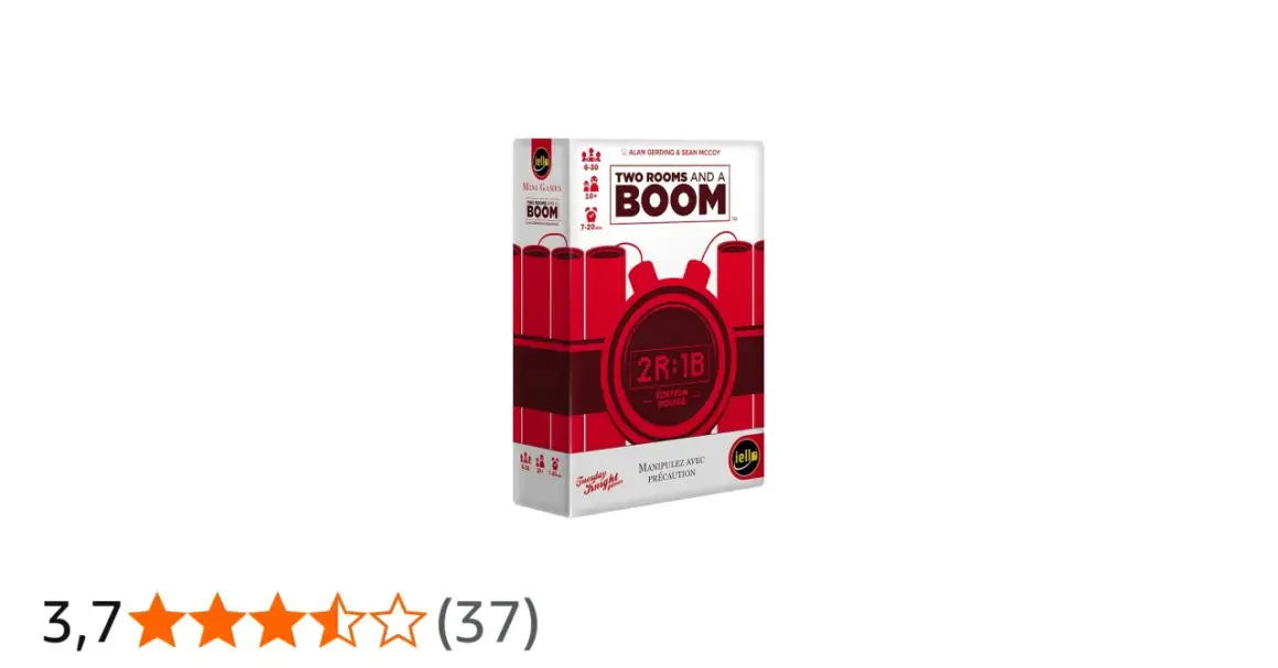 Gra "Two Rooms and a Boom" to dynamiczna gra, w której ukryta tożsamość odgrywa kluczową rolę.