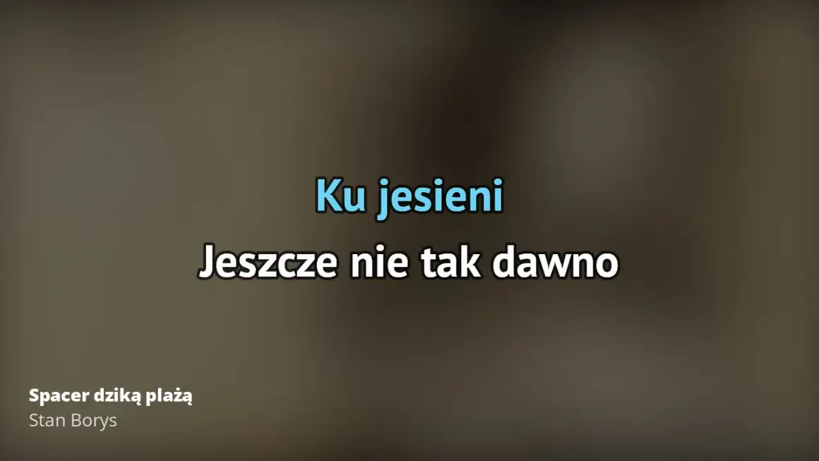 Stan Borys czy Stanisław Soyka? Kto śpiewa "Spacer dziką plażą"?