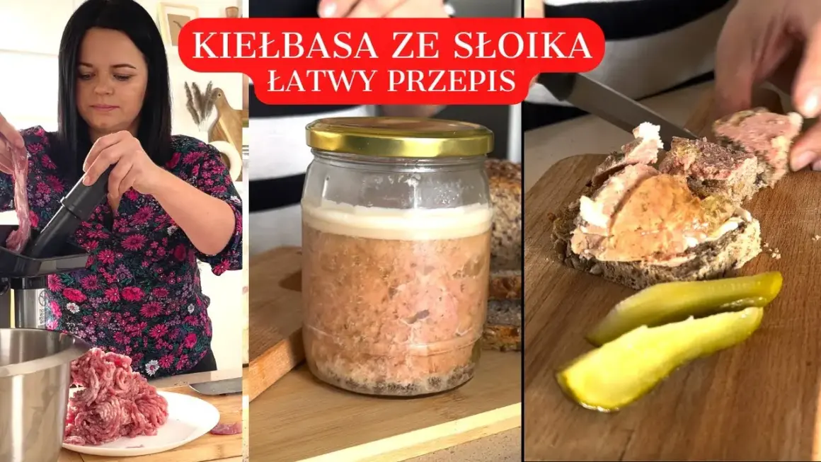Domowa kiełbasa w słoiku: Prosty przepis na trwały wyrób