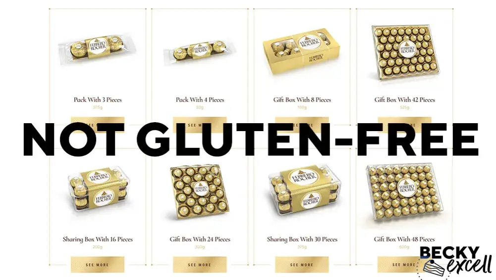 Czy Ferrero Rocher ma gluten? Niestety tak! Co zamiast nich?