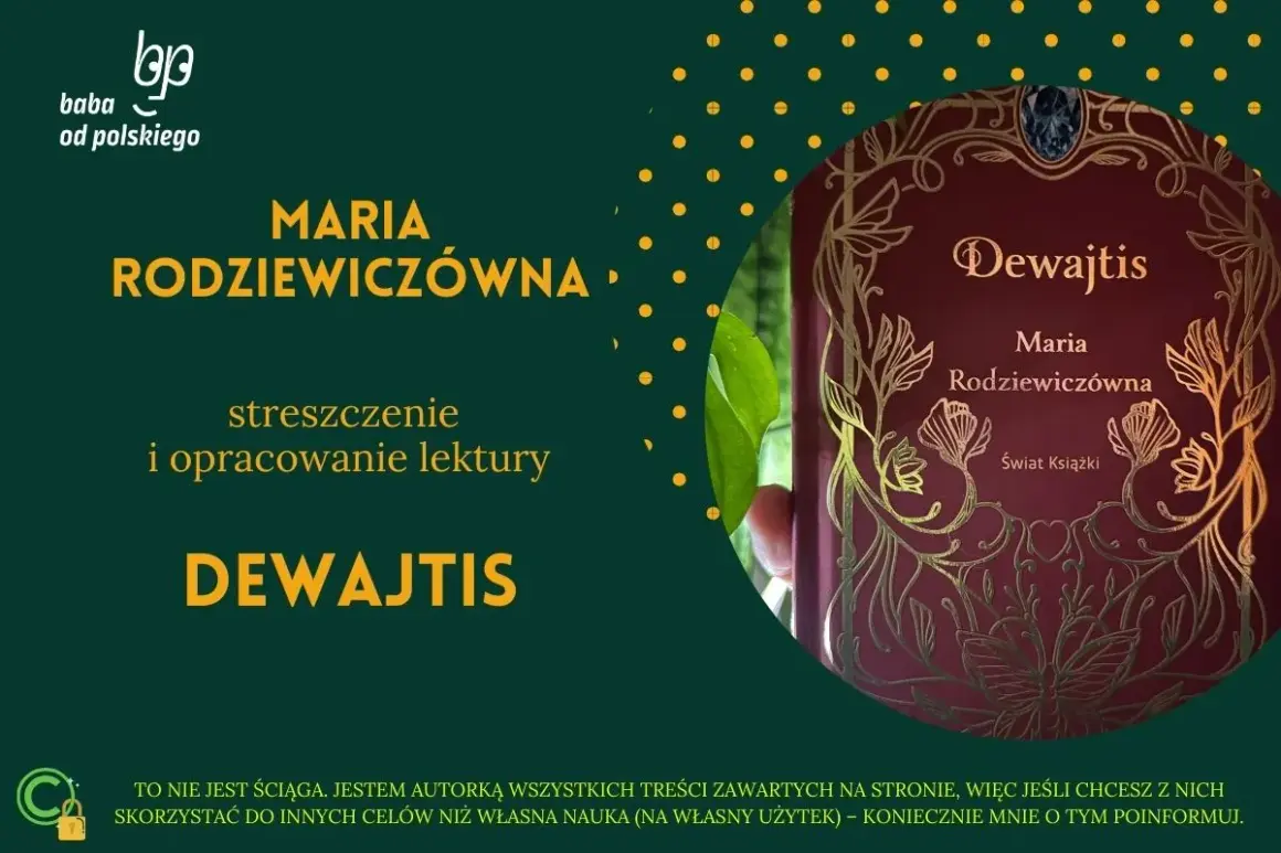 O czym jest książka dewajtis? Poznaj fascynującą fabułę i bohaterów