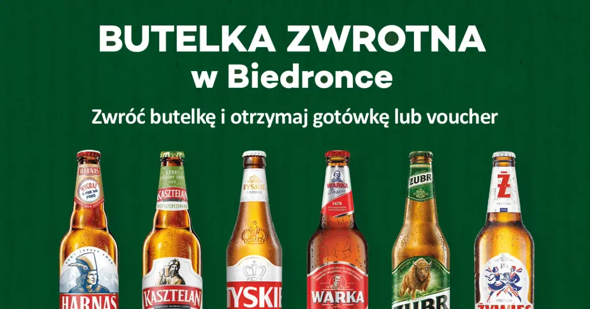 Gdzie sprzedać butelki po piwie i odzyskać kaucję bez problemów