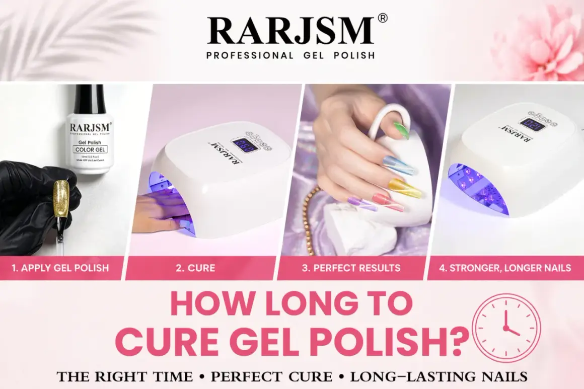 Scopri cos'è il gel polish RARJSM: applicazione, polimerizzazione e risultati perfetti per unghie più forti e durature.
