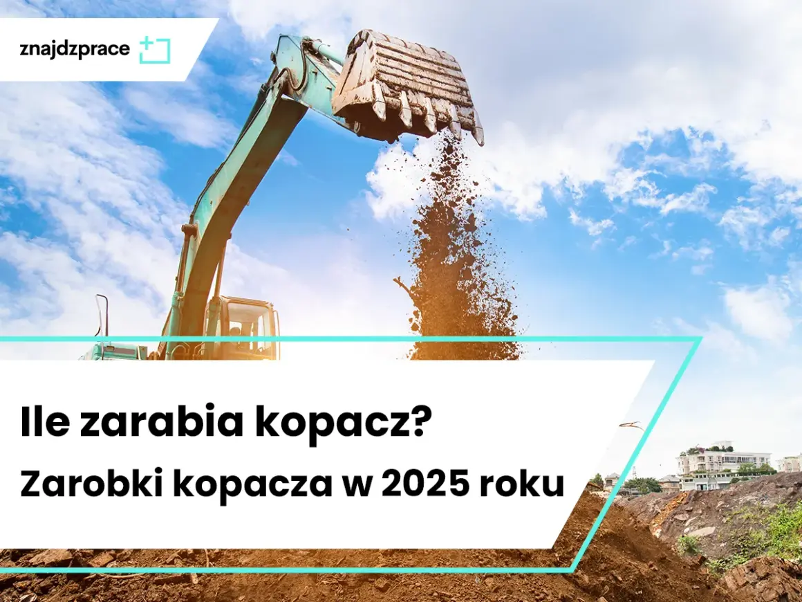 Ile zarabia operator koparki na godzinę? Stawki 2026 [Zarobki]
