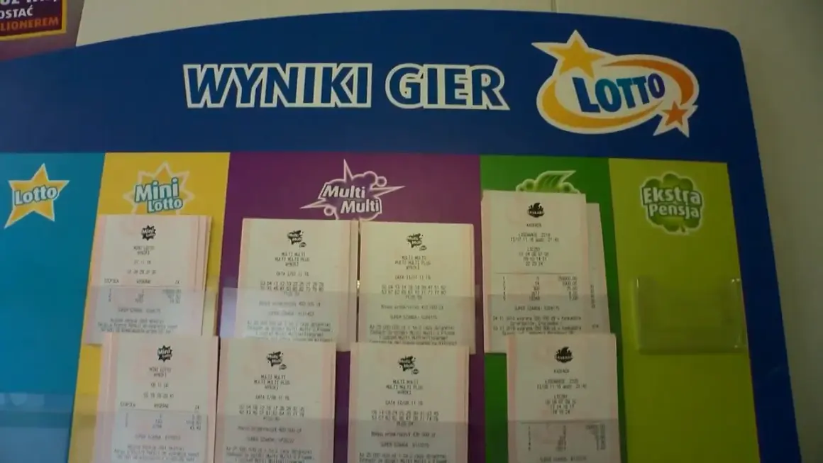 Wyniki gier Lotto, Mini Lotto i Multi Multi. Na ekranie widać kupony z liczbami i datami, a także logo Lotto.