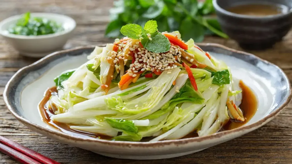 Salade de chou chinois : l'astuce croquante que tout le monde cherche