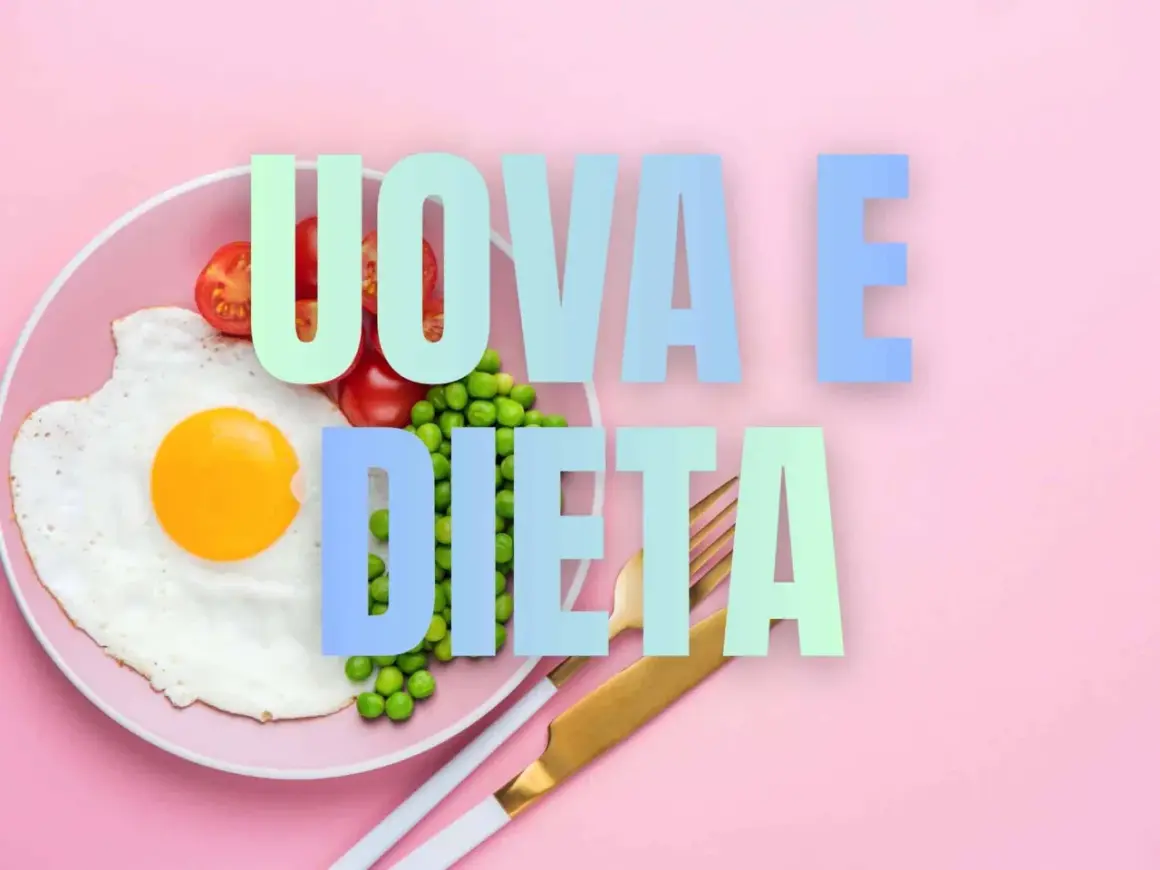 Uova e dieta: un piatto con uovo fritto, pomodorini e piselli. Alcuni pensano che le uova facciano male, ma sono un alimento versatile.