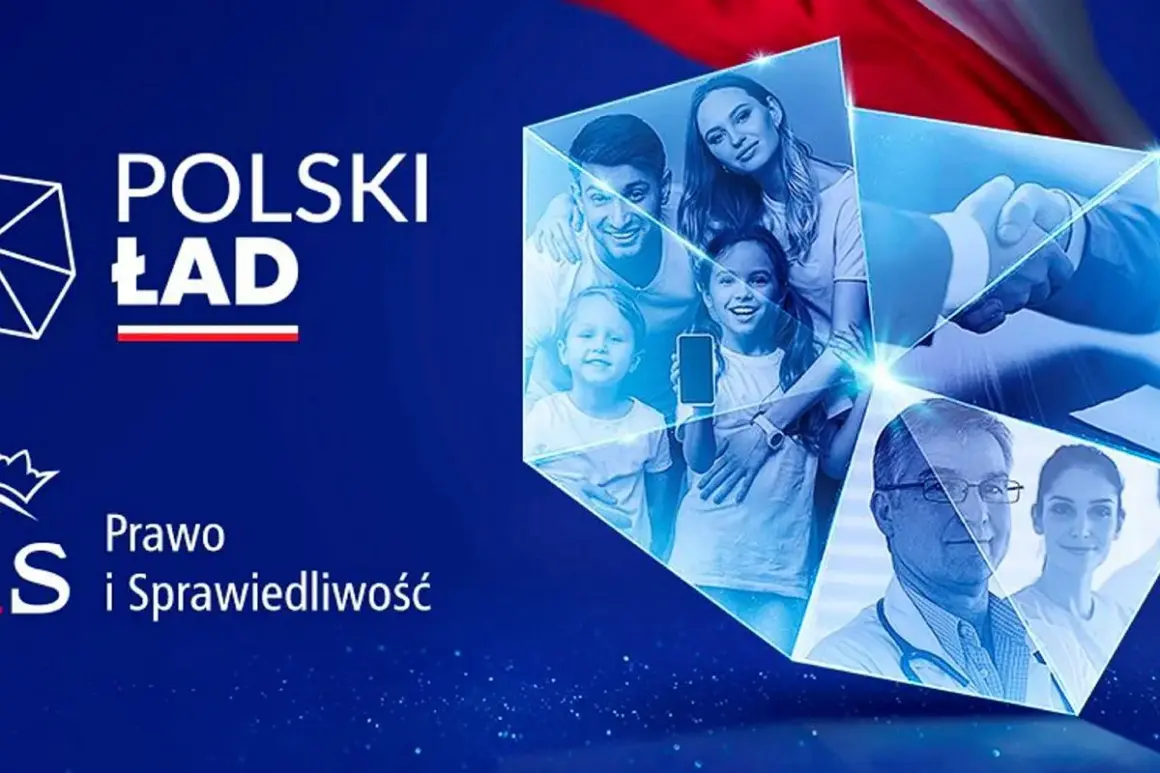 Polski Ład: uśmiechnięta rodzina, lekarze i uścisk dłoni symbolizują nadzieję i rozwój.