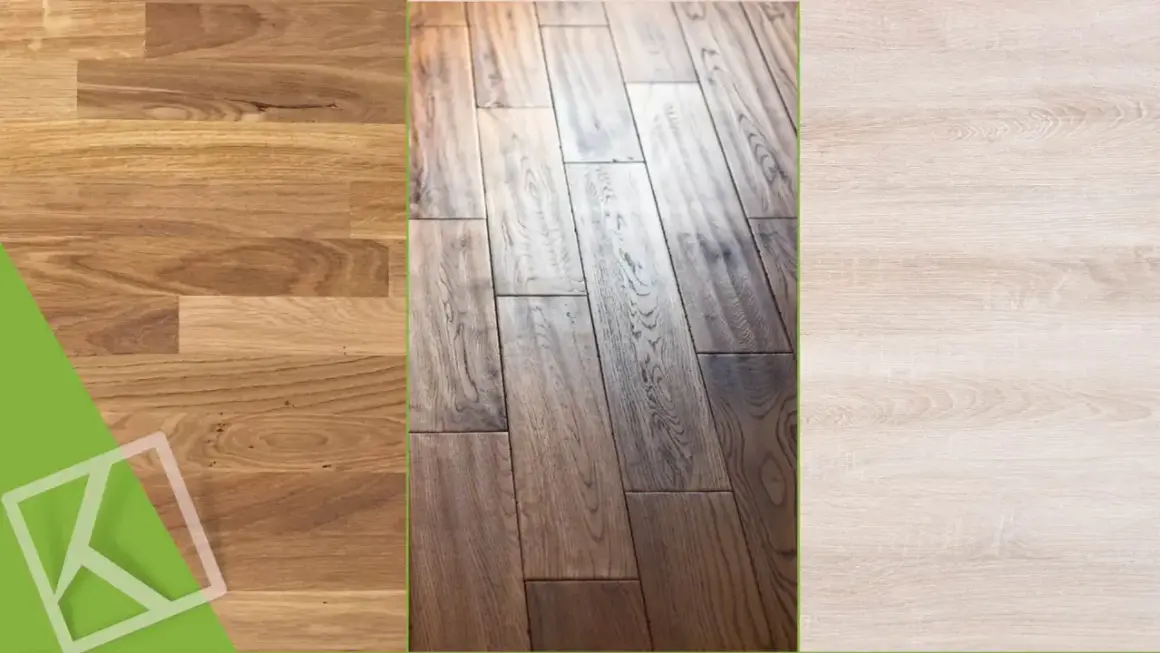 Tre campioni di parquet: chiaro, scuro e naturale. Quale pavimento scegliere per la tua casa?