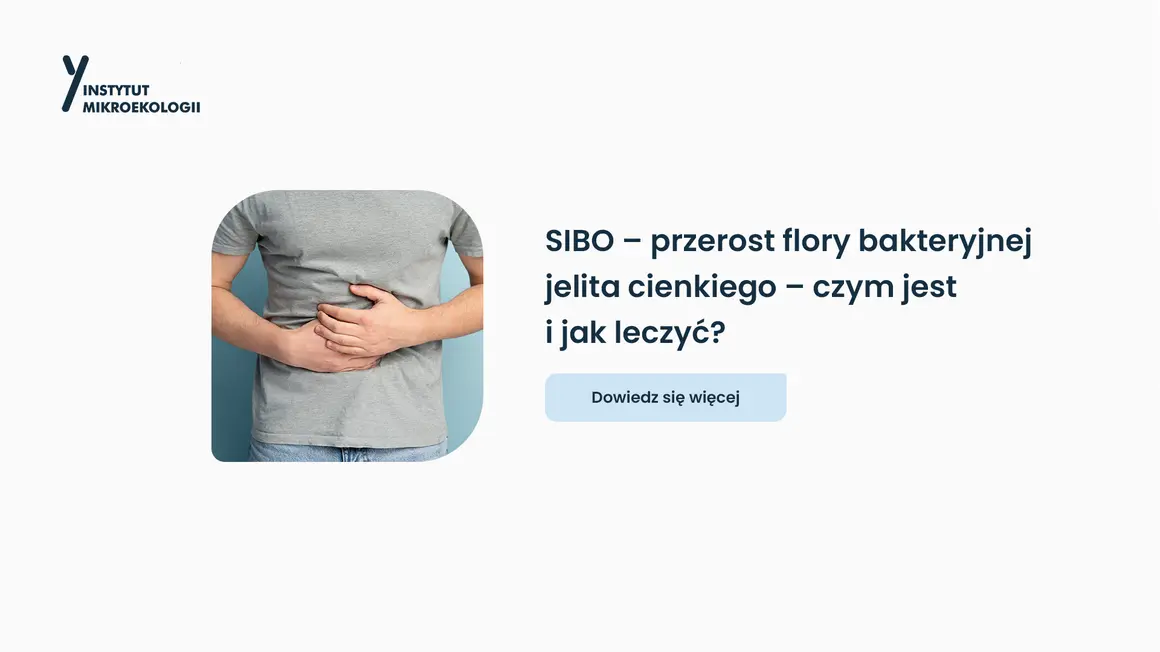 Osoba trzyma się za brzuch, symbolizując problemy z jelitami. Dowiedz się, **sibo co to** jest i jak sobie z tym radzić.