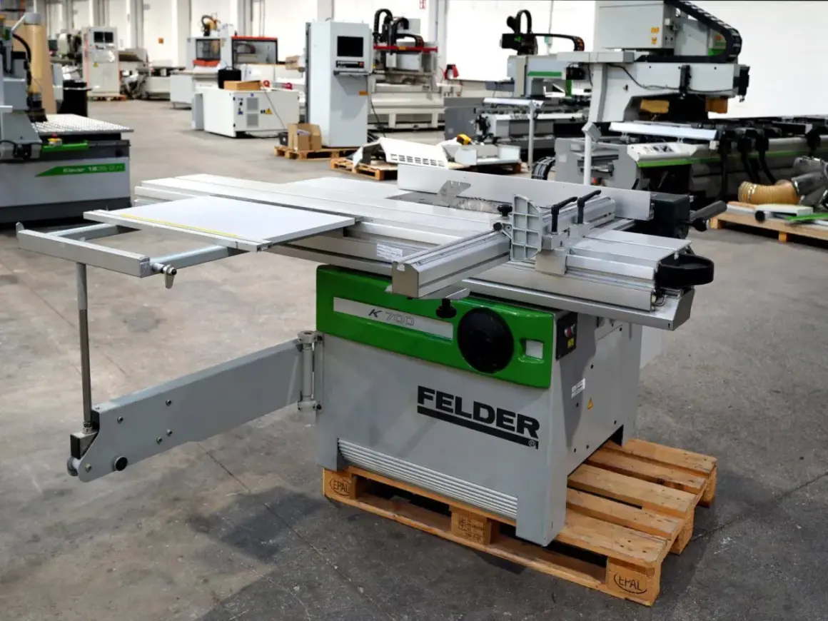 Scie circulaire FELDER K700, idéale pour les professionnels. Découvrez le felder kf 500 prix et ce modèle K700.