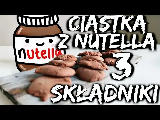Idealne ciastka z Nutellą: 3 składniki, 15 minut i bez błędów