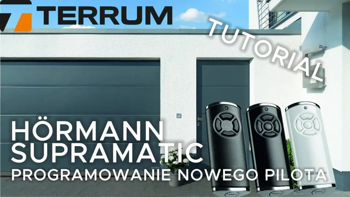Jak zaprogramować pilot do bramy Hormann bez problemów krok po kroku