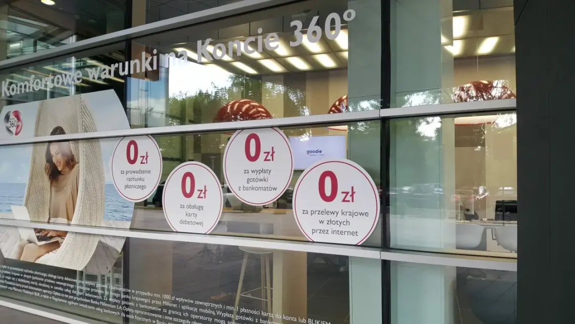 Millennium Karta 360°: 0 zł za wypłaty gotówki w oddziale, przelewy i obsługę karty. Komfortowe warunki dla Ciebie.