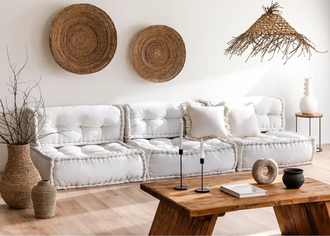 Wohnzimmer boho: Ideen für eine kreative und entspannte Atmosphäre