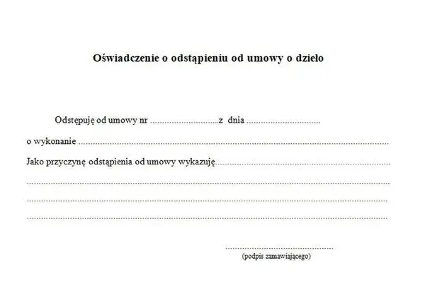 Odstąpienie od umowy, która nie weszła w życie - co musisz wiedzieć?