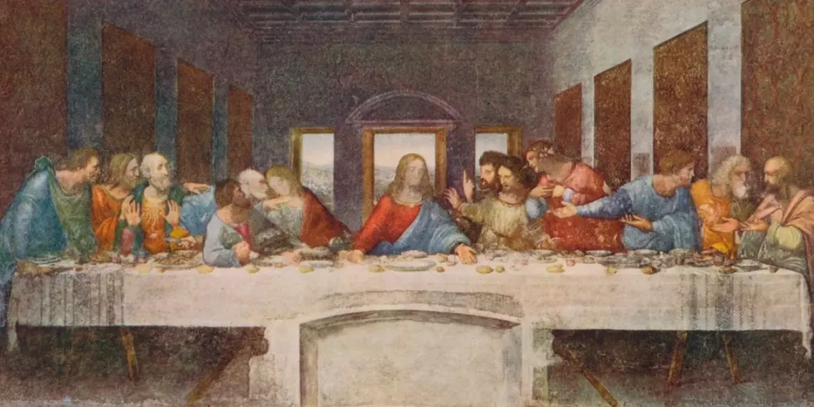 The Last Supper, a masterpiece by renaissance artists, depicts Jesus and his disciples at their final meal.