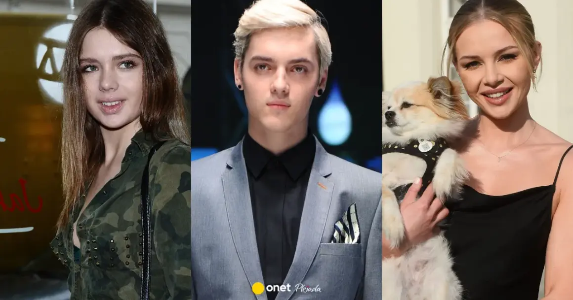 Trzy osoby: dziewczyna w moro, chłopak w garniturze i kobieta z pieskiem. Czy to przyszli uczestnicy Top Model 2025?