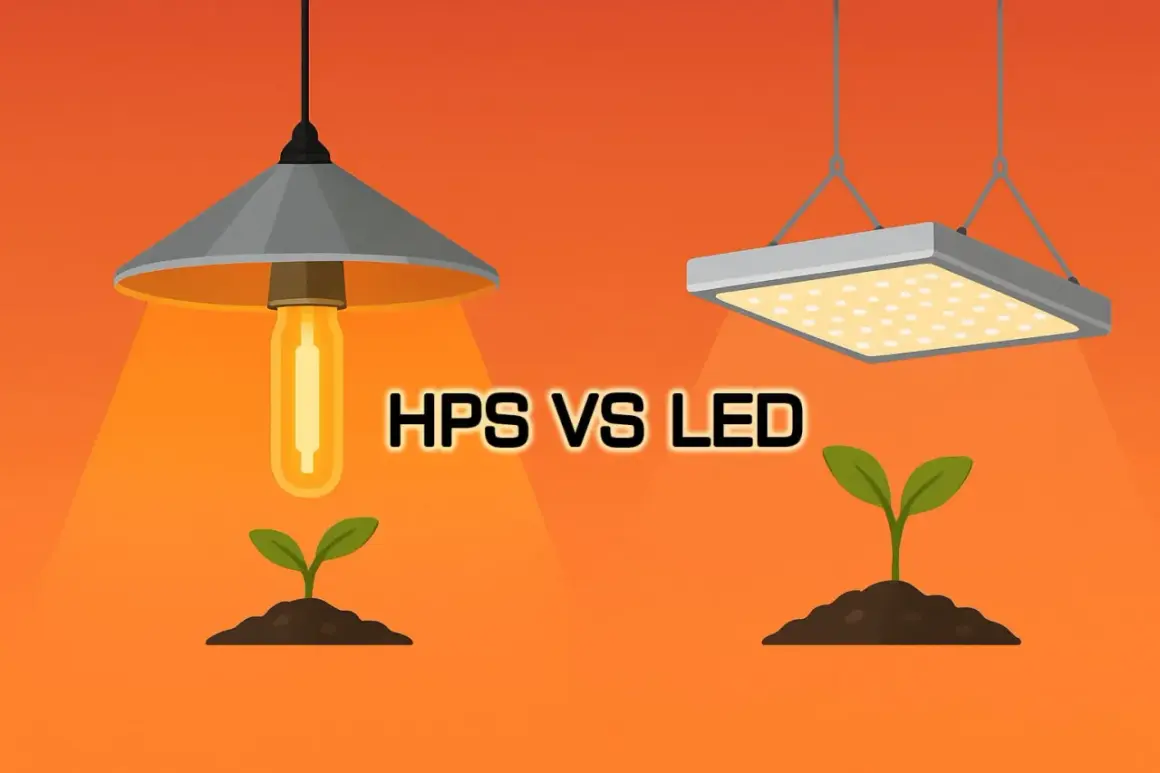 Lampa do uprawy: LED vs HPS 2026. Jak wybrać i oszczędzać?
