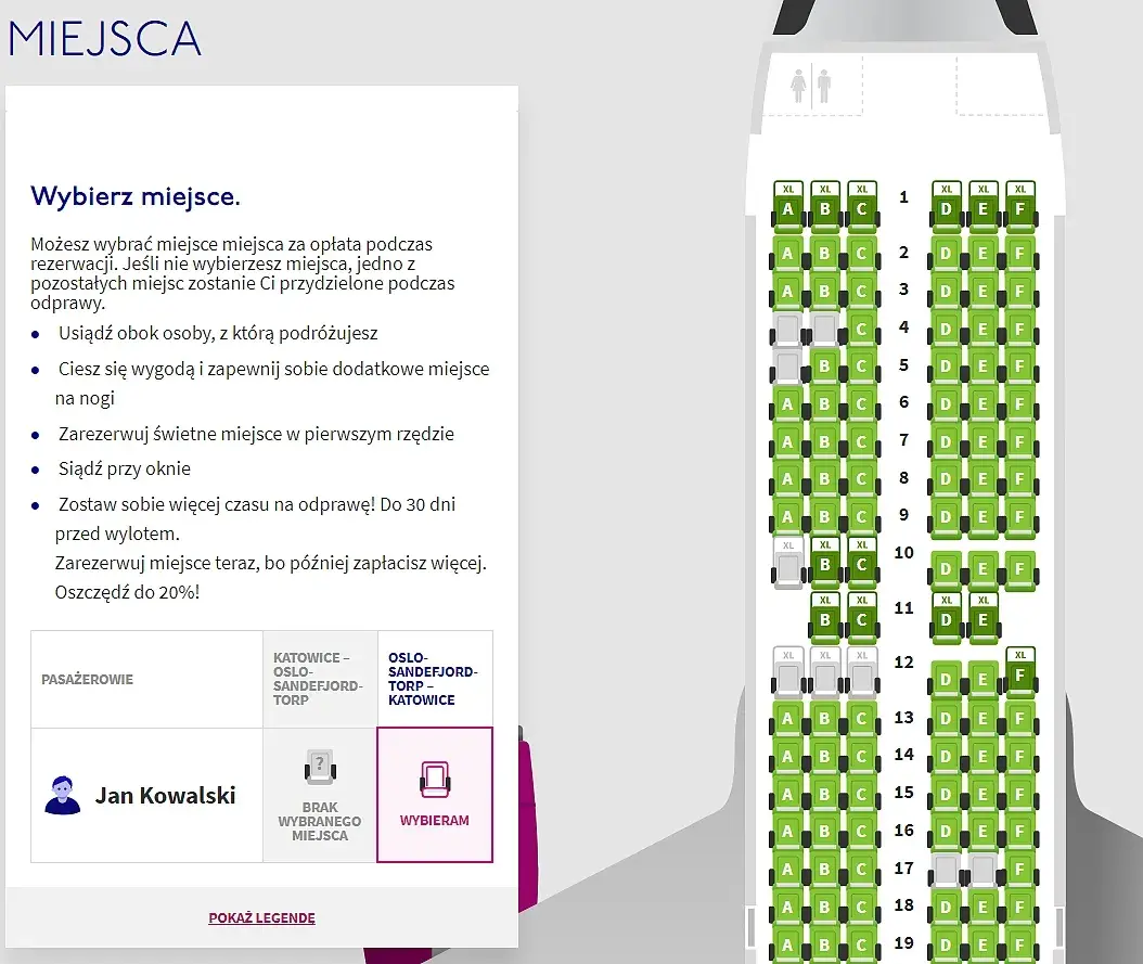 Ile jest miejsc w samolocie Wizz Air? Zaskakujące szczegóły!