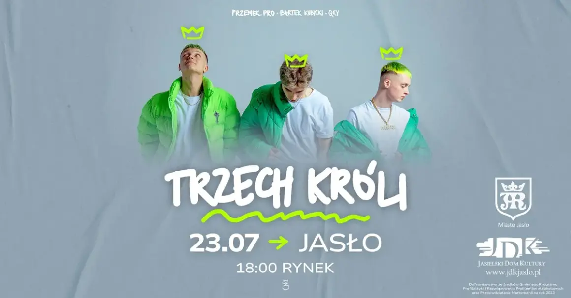 Ile kosztuje bilet na koncert 3 króli? Ceny, które mogą zaskoczyć