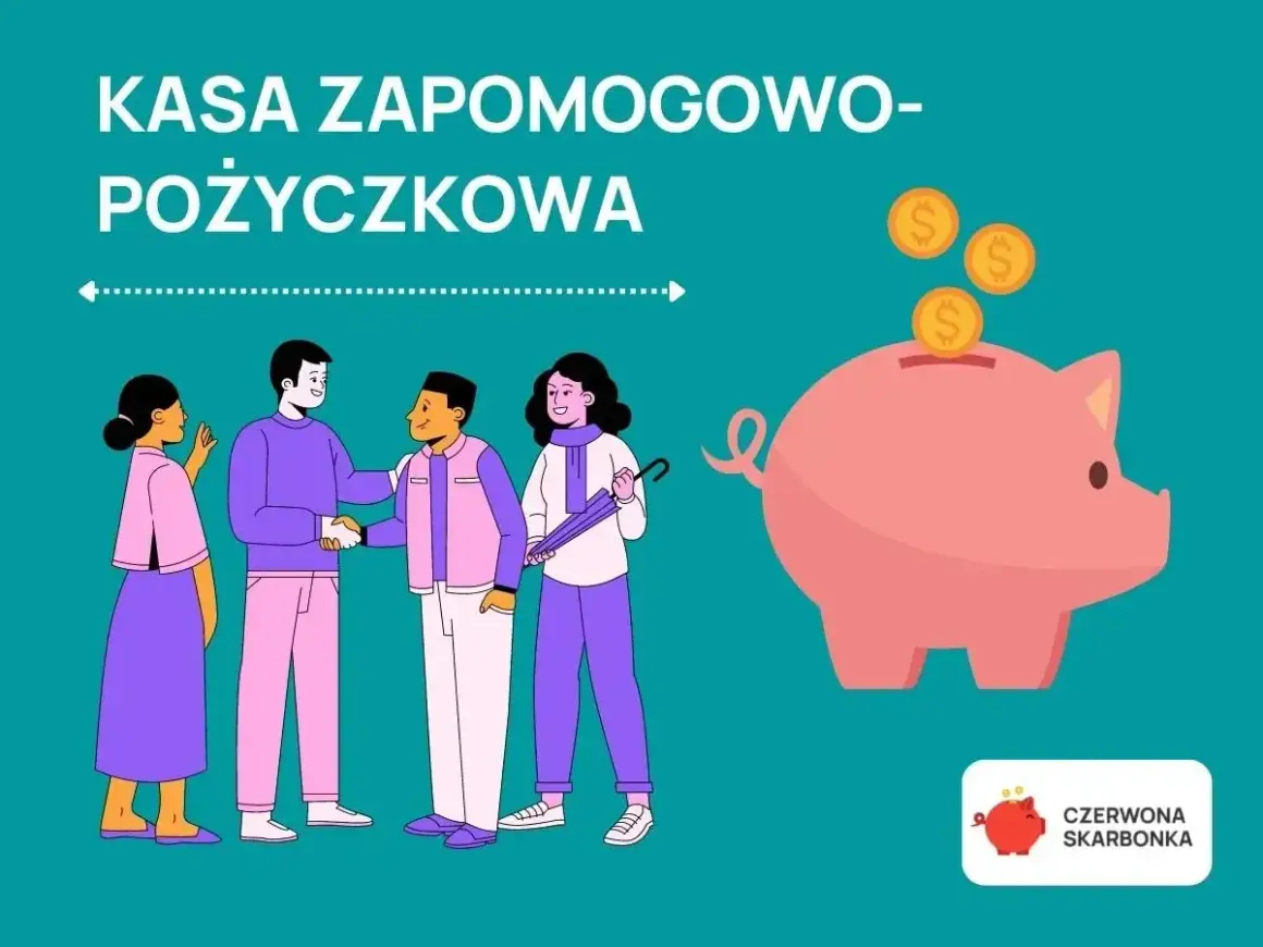 Ludzie współpracują, by zasilić skarbonkę. Kasa zapomogowo-pożyczkowa wspiera finansowo.