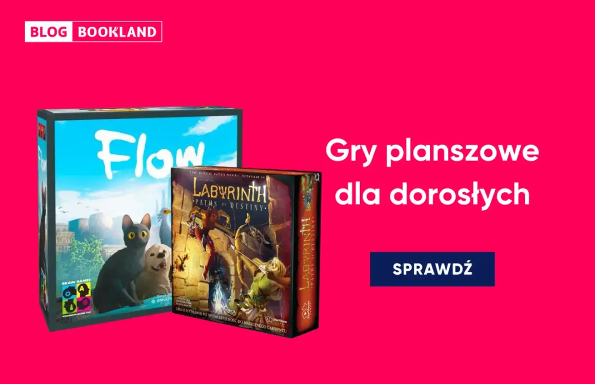 Gry planszowe dla dorosłych: Flow i Labyrinth Paths of Destiny. Odkryj najlepsze gry na Bookland!