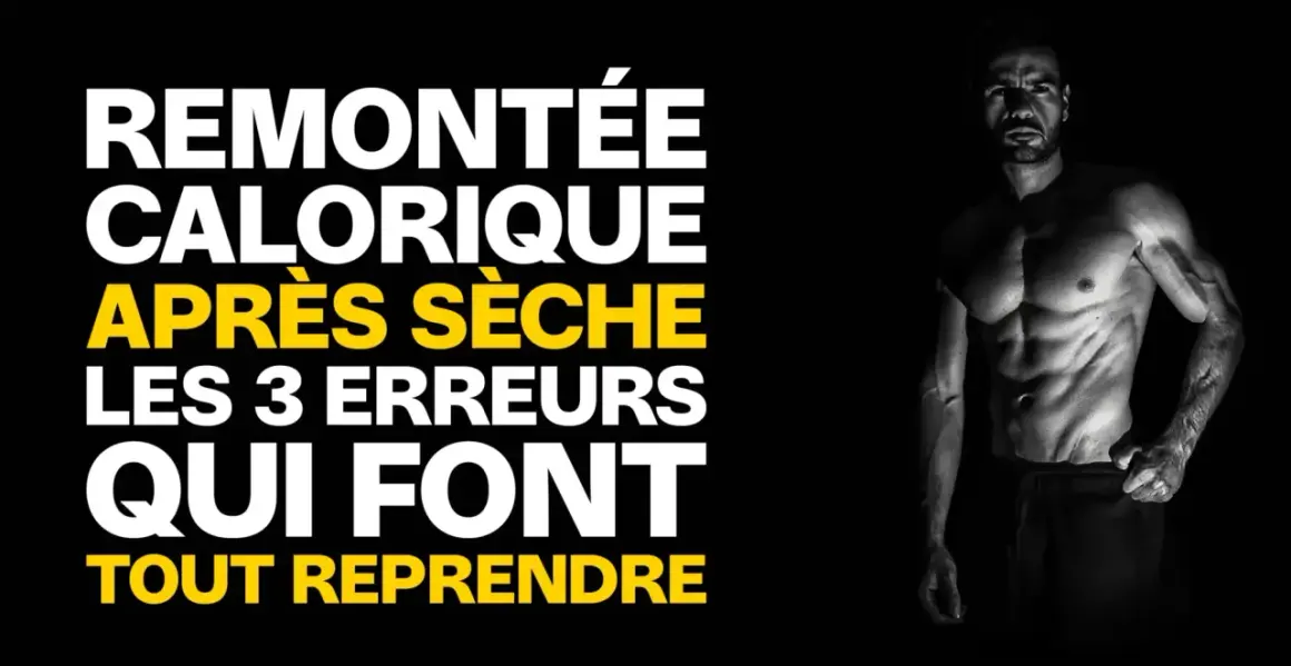 Remontée calorique après sèche : les 3 erreurs qui font tout reprendre. Un homme musclé en noir et blanc.