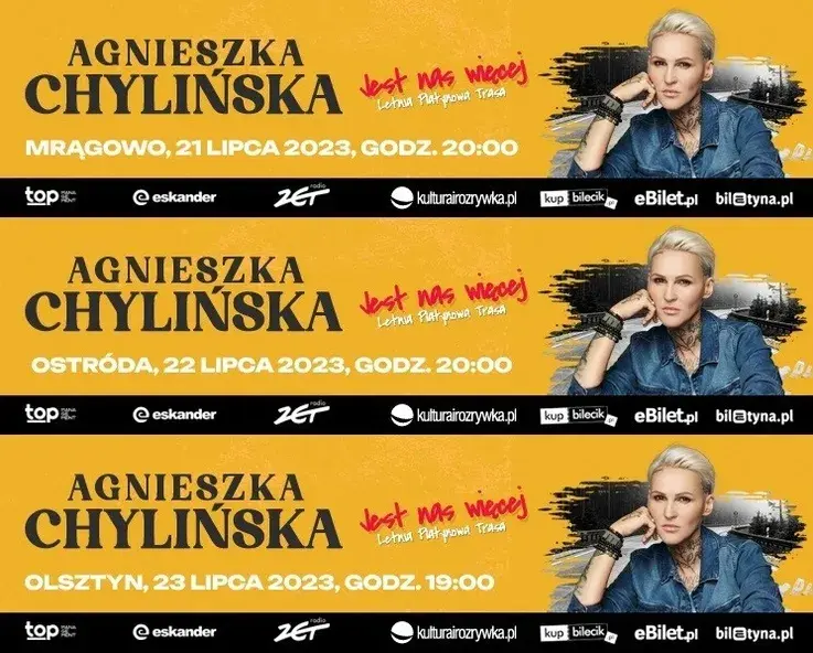 Ile trwa koncert Chylińskiej? Czas trwania, support, bisy i cały wieczór