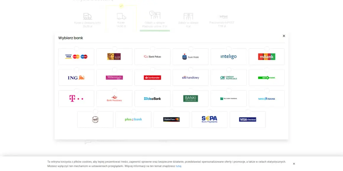Wybierz bank do płatności online. Zobacz, jak płacić PayPal w sklepie, wybierając spośród wielu opcji.