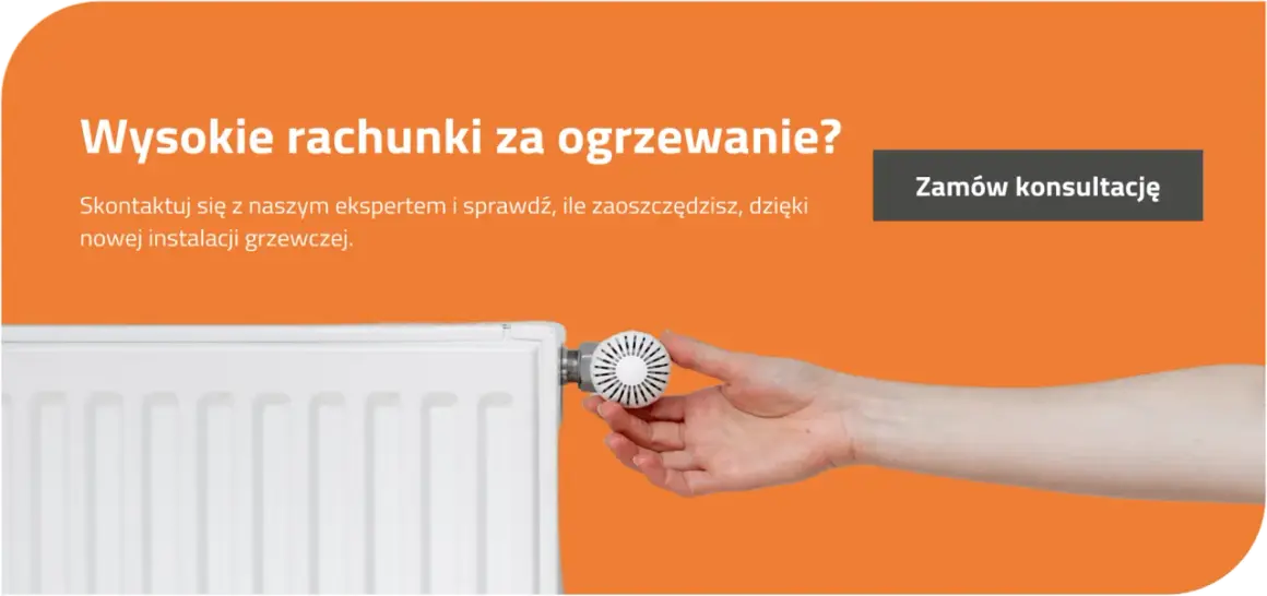 Ręka reguluje termostat grzejnika. Dowiedz się, jak obliczyć zapotrzebowanie energetyczne domu i obniżyć rachunki za ogrzewanie.