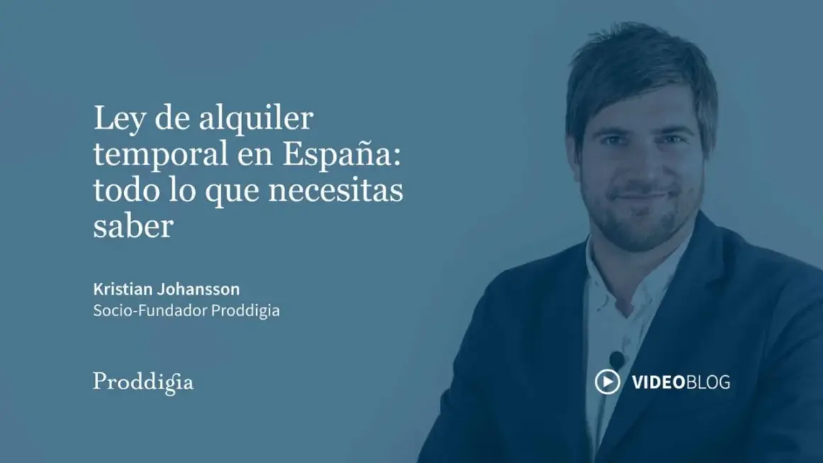 Kristian Johansson de Proddigia explica la ley de alquiler temporal en España, un tema clave tras el nuevo decreto alquileres.