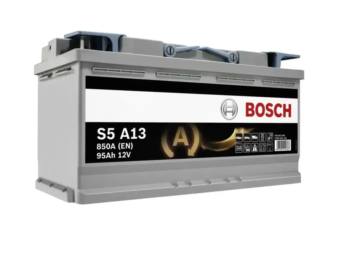 Akumulator Bosch S5 A13 95Ah 12V, idealny jako akumulator do przyczepy kempingowej, zapewni zasilanie na długie wyjazdy.