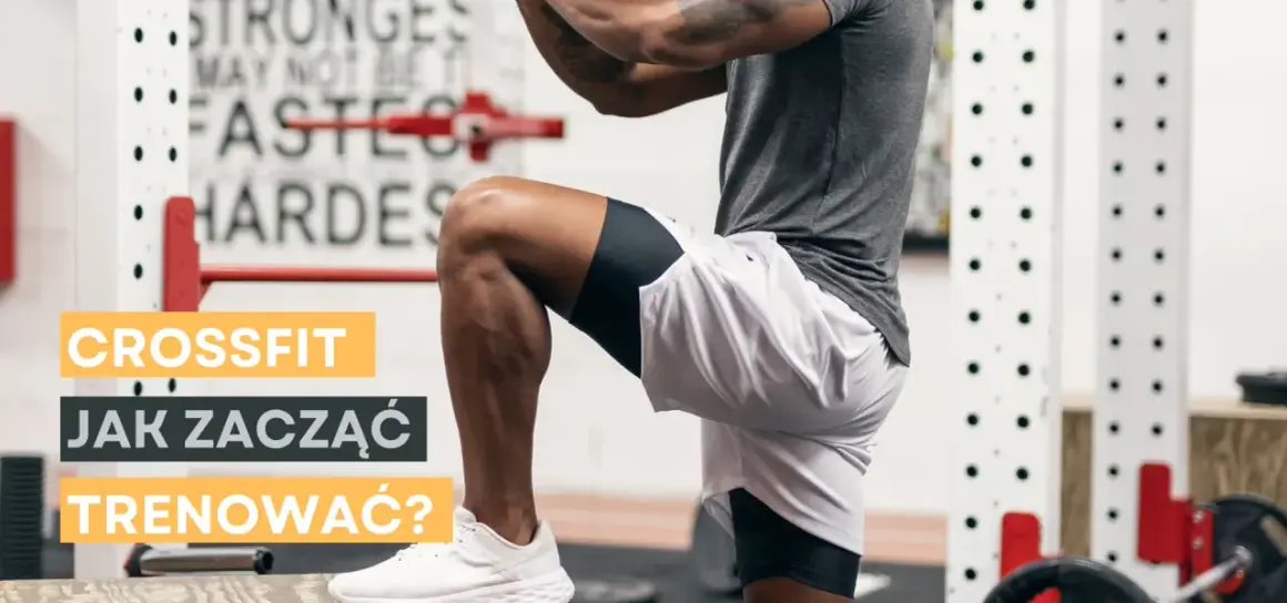 Mężczyzna ćwiczy crossfit. Dowiedz się, gdzie trenować crossfit w Łodzi i jak zacząć trening.