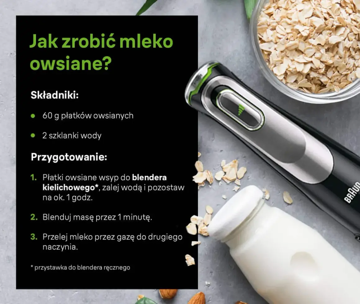 Jak zrobić mleko roślinne w domu - proste przepisy i porady
