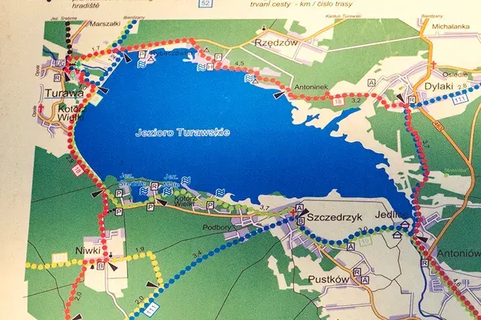 Trasa rowerowa wokół jeziora Turawskiego - idealna na weekendowy wypad