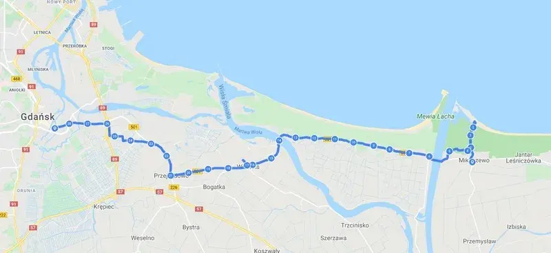 Ile km do Krynicy Morskiej? Sprawdź, jak uniknąć długiej trasy!