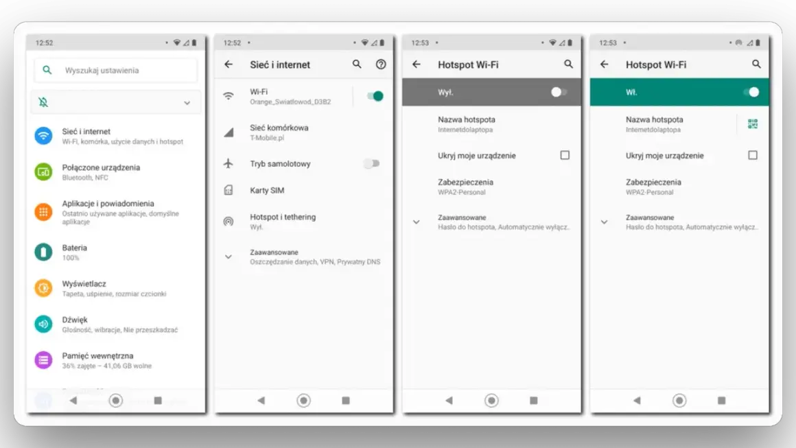 Jak udostępnić internet z telefonu? Zobacz kroki konfiguracji Hotspot Wi-Fi na Androidzie.