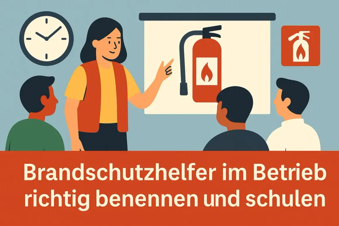 Schulung für Brandschutzhelfer im Betrieb. Informiert über Aufgaben und wie man das Brandschutzhelfer Gehalt optimiert.