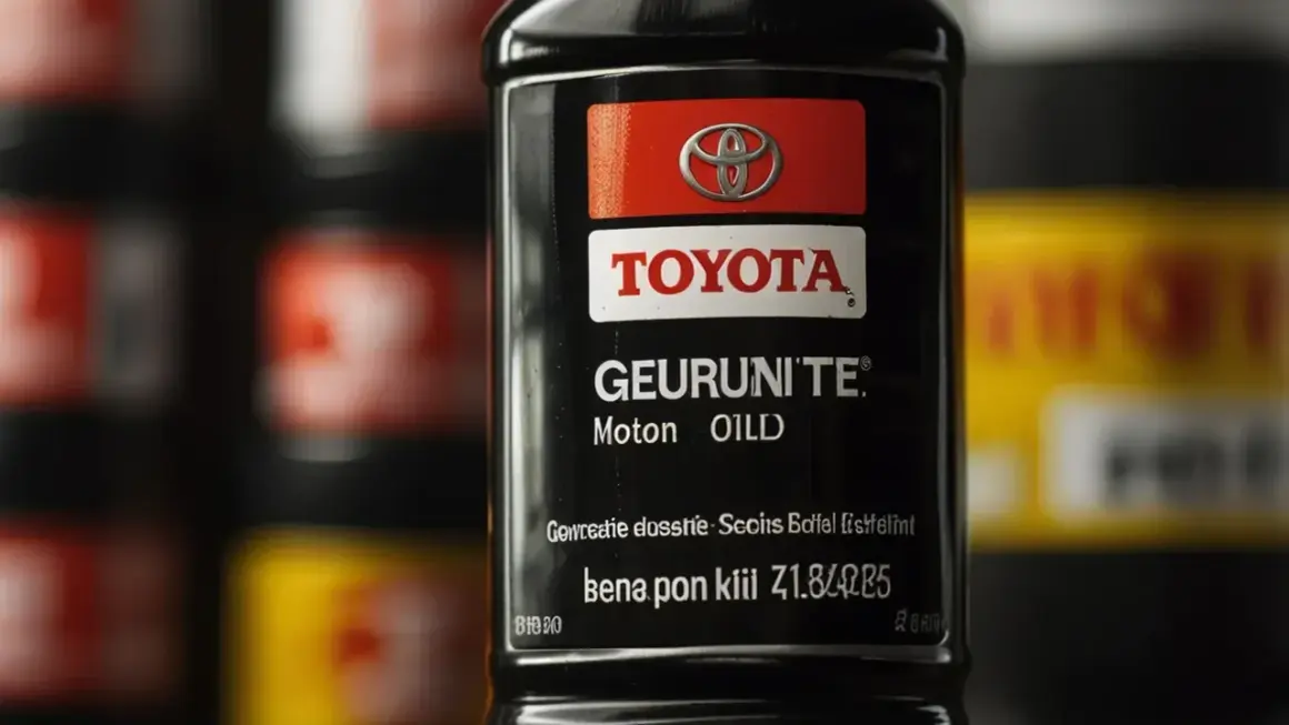 Oryginalny olej Toyota - kto produkuje i dlaczego warto go używać