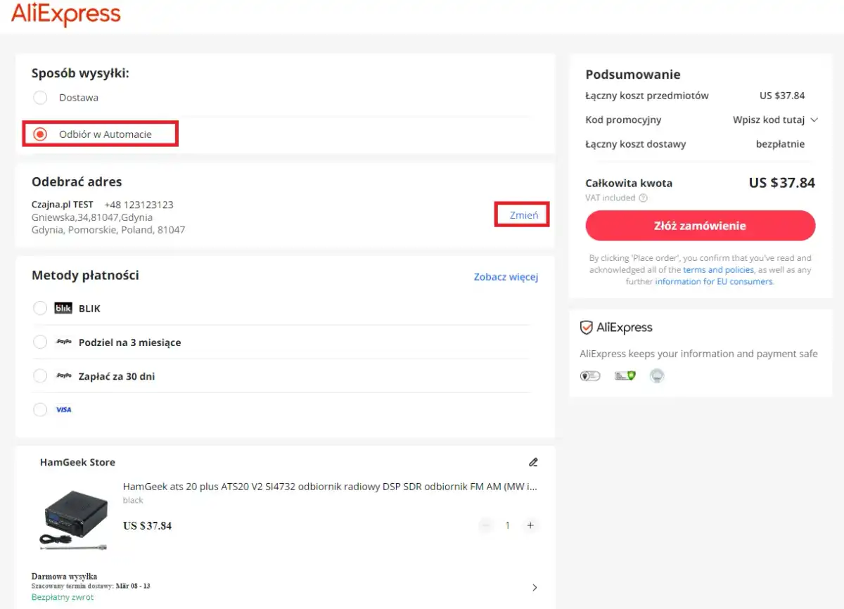 AliExpress do Paczkomatu InPost - Jak zamawiać bez pomyłek?