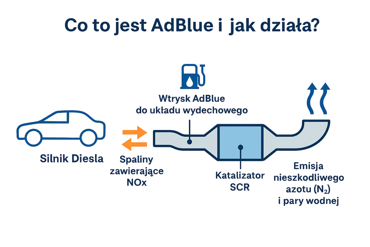 AdBlue - co to jest i jak działa w dieslu?
